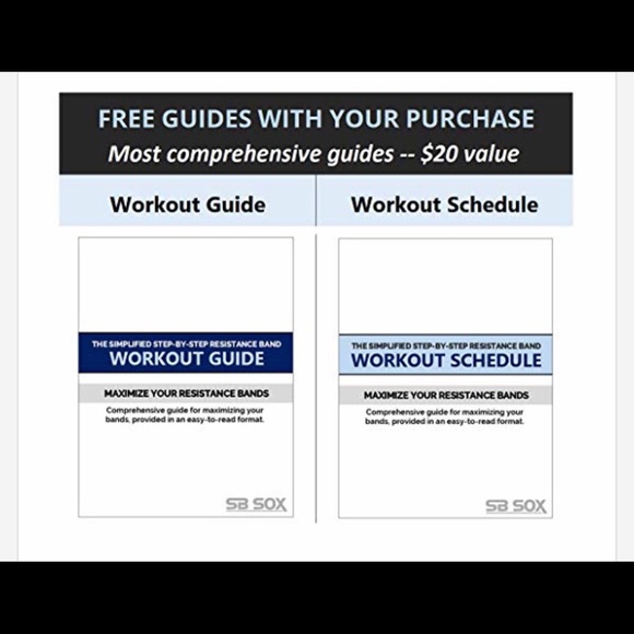 SB SOX 5-Levels Resistance Bands Set - Picture 5 of 12